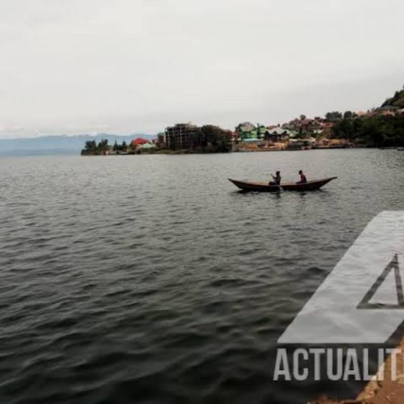 <p>Une vue du Lac Kivu</p>
